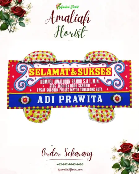Papan Bunga Ucapan Selamat BELITUNG